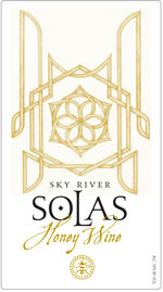 Sky River Solas Honey Wine beer Label Full Size