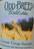Odd Breed Cover Crop Saison beer