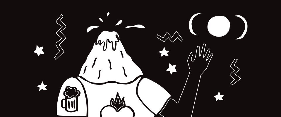 Ftelos The Two Porters Of Life Malt & Marvel Black Series beer Label Full Size