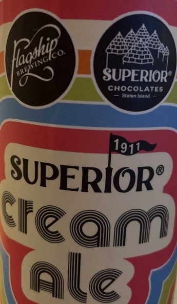 Flagship Superior Cream Ale beer Label Full Size