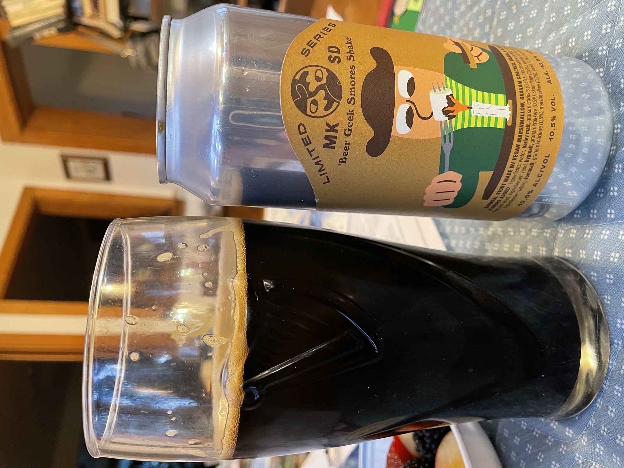 Mikkeller Beer Geek S’mores Shake beer Label Full Size