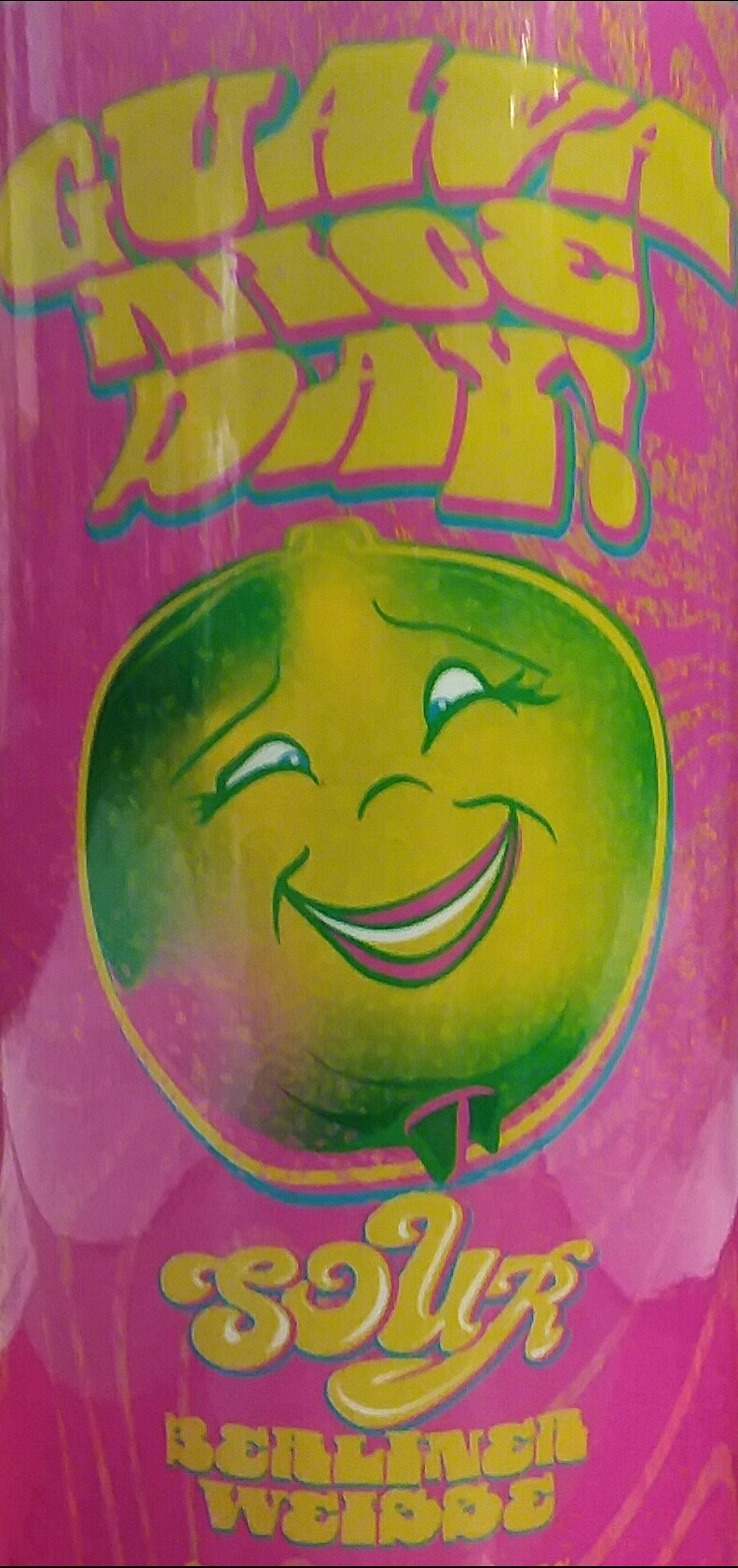 White Birch Guava Nice Day beer Label Full Size