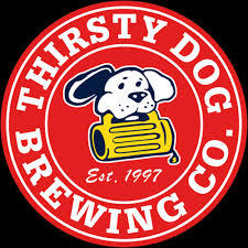 Thirsty Dog Single Hop Mosaic Amber beer Label Full Size