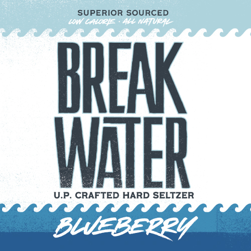 Ore Dock Breakwater Blueberry beer Label Full Size