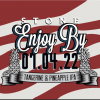 Stone Enjoy By 07.04.22 Tangerine & Pineapple IPA beer Label Full Size