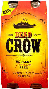 Dead Crow Bourbon beer Label Full Size