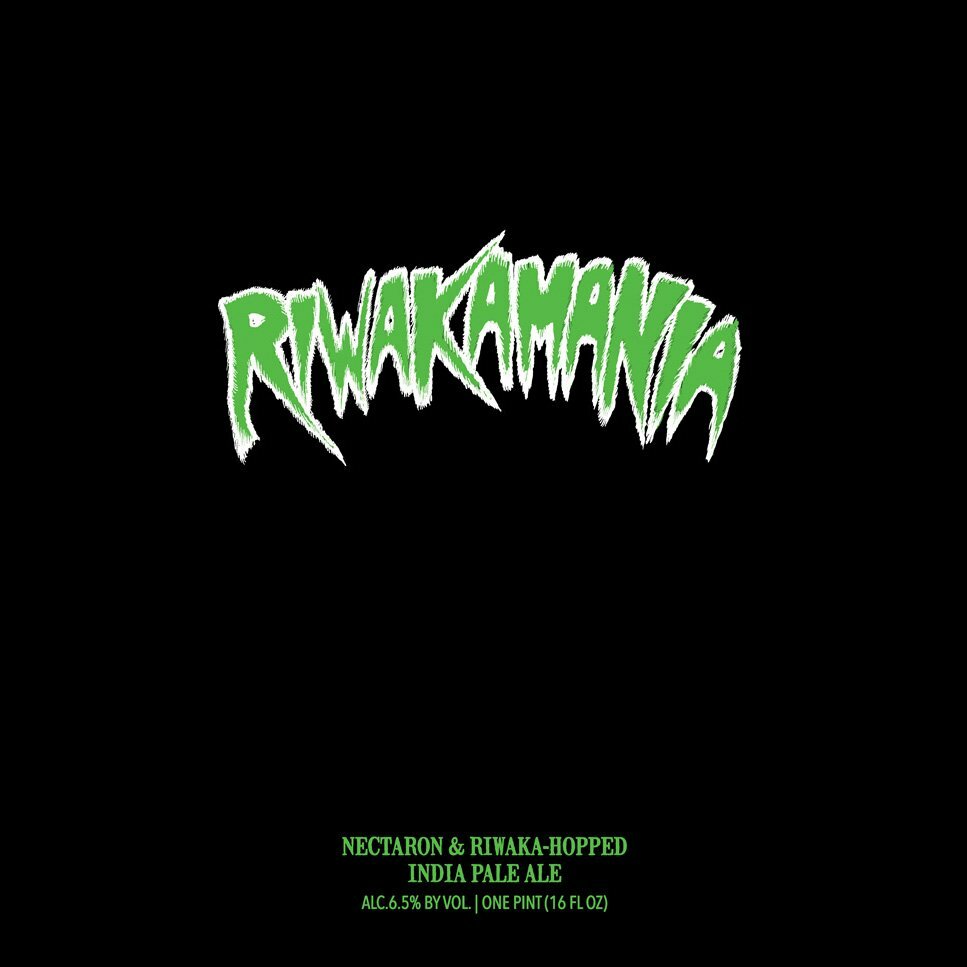 Hop Butcher for the World Riwakamania (Nectaron) beer Label Full Size