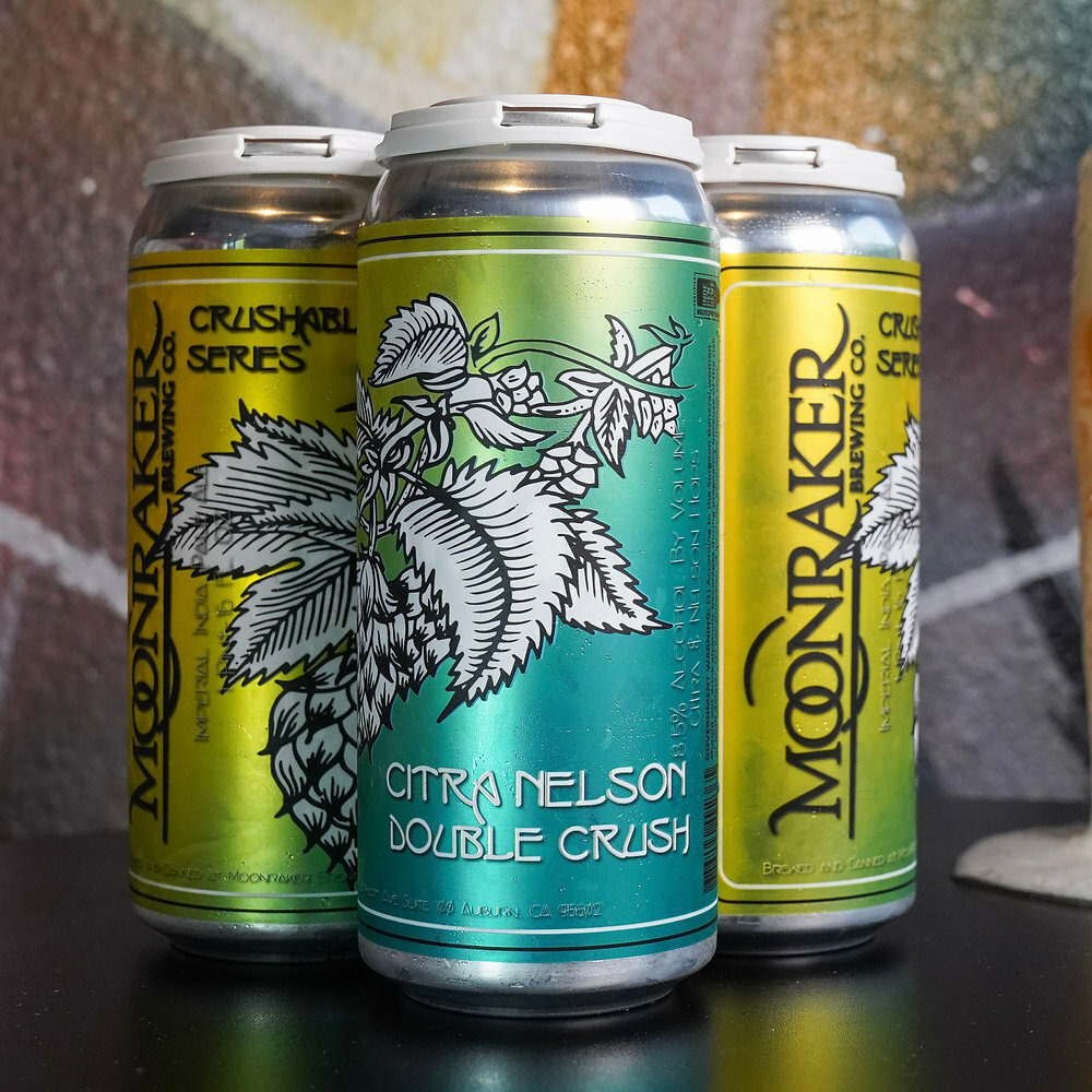 Moonraker Citra Nelson Double Crush beer Label Full Size