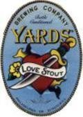 Yards Chocolate Coffee Love Stout beer Label Full Size