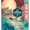 Reina Mora Luna Del Mar beer Label Full Size