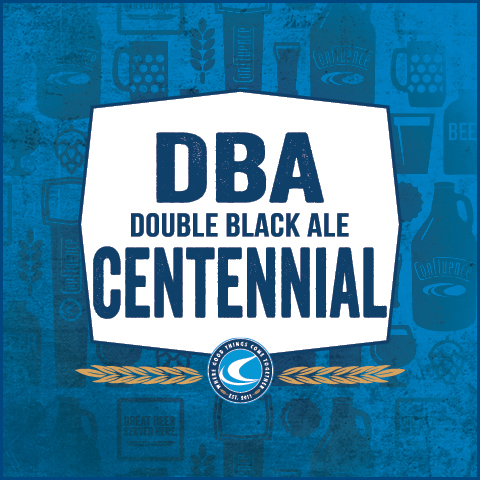Confluence DBA Centennial Double Black Ale beer Label Full Size