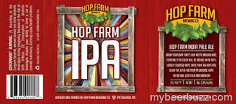 Hop Farm IPA beer Label Full Size