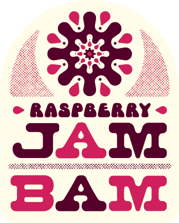 Inbound Jam Bam Raspberry Blonde beer Label Full Size