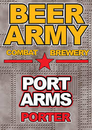 Beer Army Port Arms beer Label Full Size