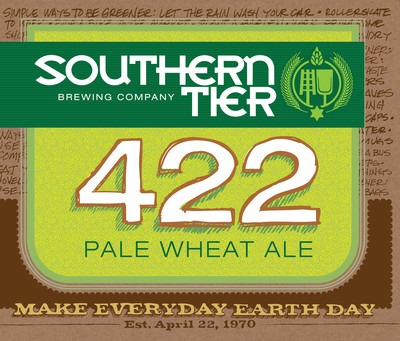 Southern Tier 422 Pale Wheat Ale beer Label Full Size