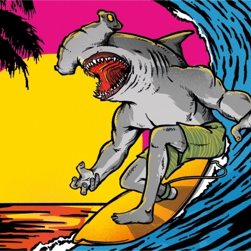 Tripping Animals + Humble Sea Heavy Hammer beer Label Full Size