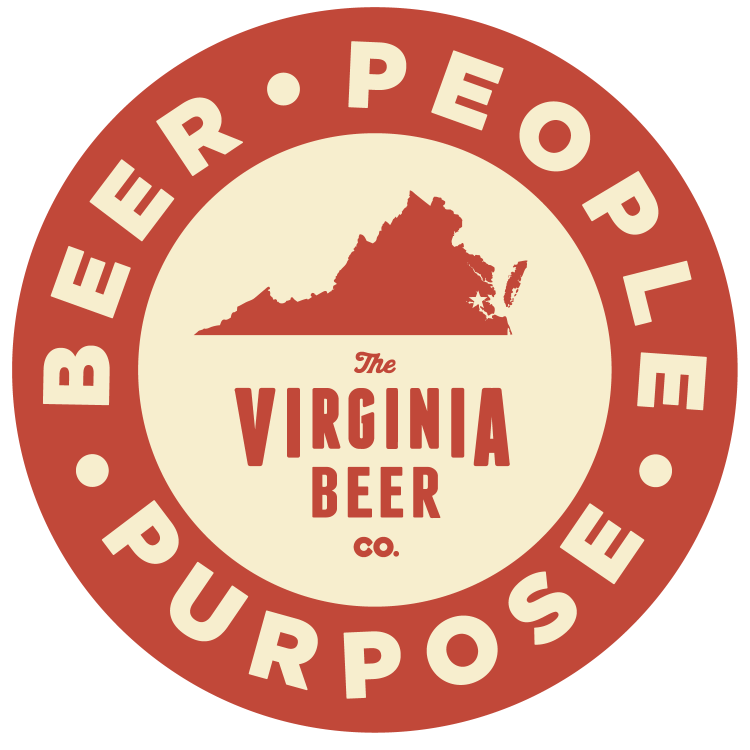Virginia Beer Co. Fresh Pick Berry Sour beer Label Full Size