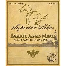 Superior Lakes Barrel Aged Mead beer Label Full Size