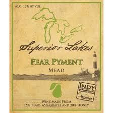 Superior Lakes Pear Pyment beer Label Full Size