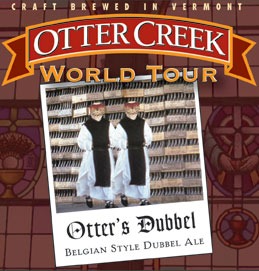 Otter Creek Otter's Dubbel beer Label Full Size