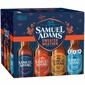 Sam Adams Sweater Weather beer Label Full Size