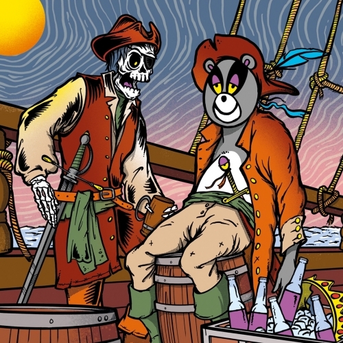 Tripping Animals + Great Notion The Great Trip beer Label Full Size