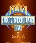 NOLA Grapefruit Hopitoulas beer Label Full Size