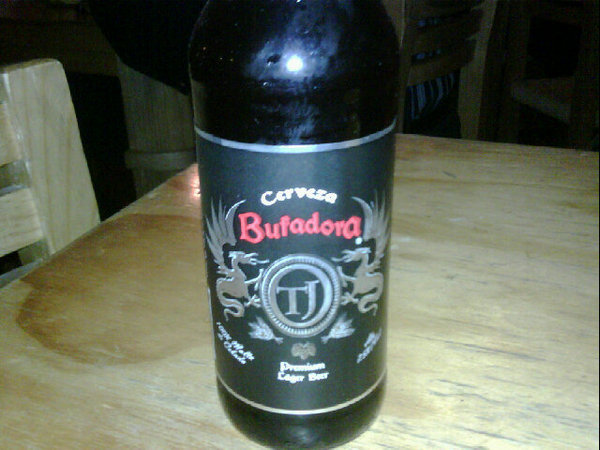 Cerveza Tijuana Bufadora beer Label Full Size