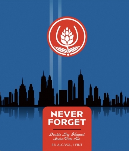 Source Never Forget beer Label Full Size