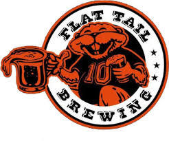 Flat Tail Seriously Low Budget Double IPA beer Label Full Size