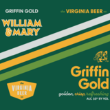 Virginia Beer Co. Griffin Gold beer