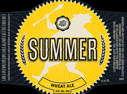 The Just Just Summer beer Label Full Size