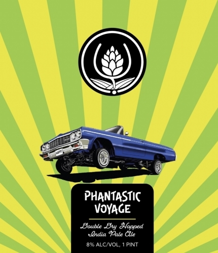 Source Phantastic Voyage DOUBLE Ipa beer Label Full Size