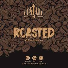 Upstate French Vanilla Roasted beer Label Full Size