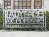Ladyface Onager beer Label Full Size