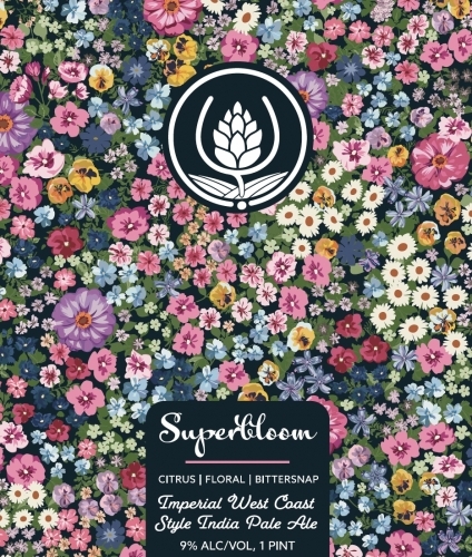 Source Superbloom beer Label Full Size