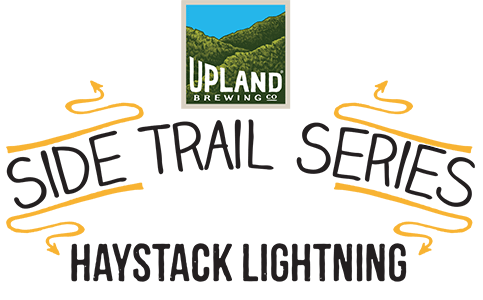 Upland Haystack Lightning beer Label Full Size