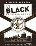 Atwater VJ Black Imperial Stout 2013 beer