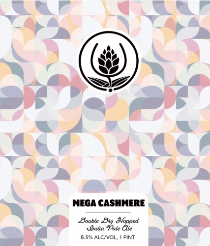 Source Mega Cashmere beer Label Full Size