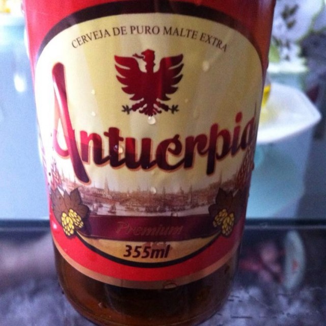 Antuerpia Weissbier beer Label Full Size