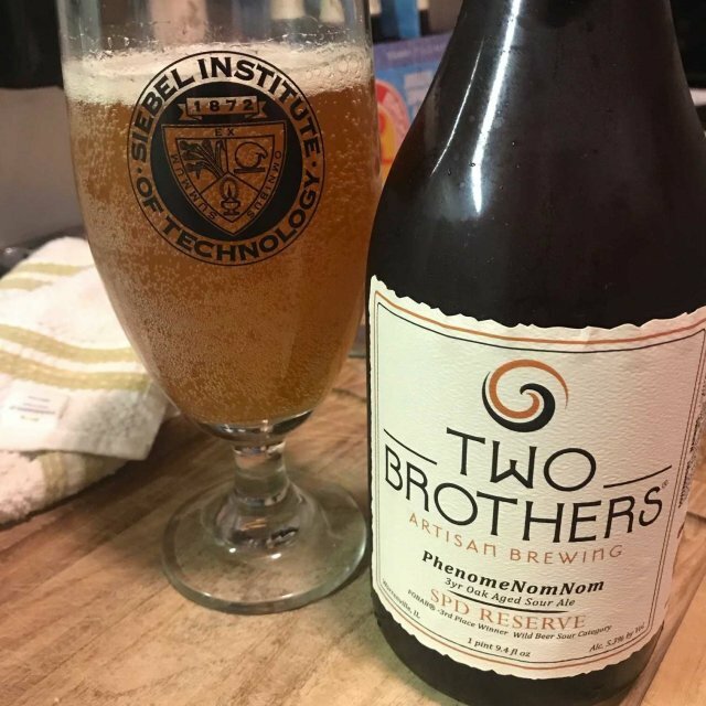 Two Brothers 2017 PhenomeNomNom beer Label Full Size