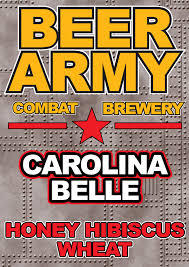 Beer Army Carolina Belle beer Label Full Size