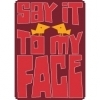 Birdsong Say it to my Face beer Label Full Size