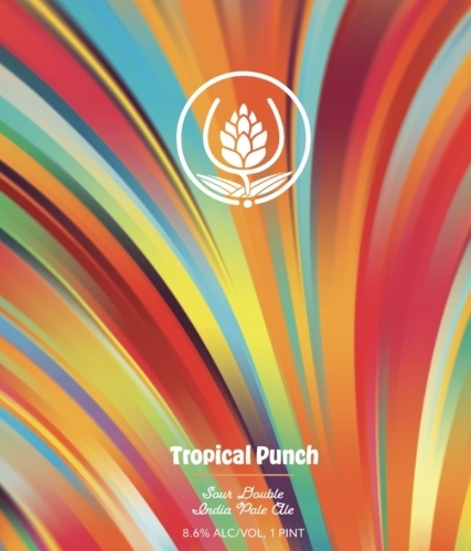 Source Tropical Runch beer Label Full Size
