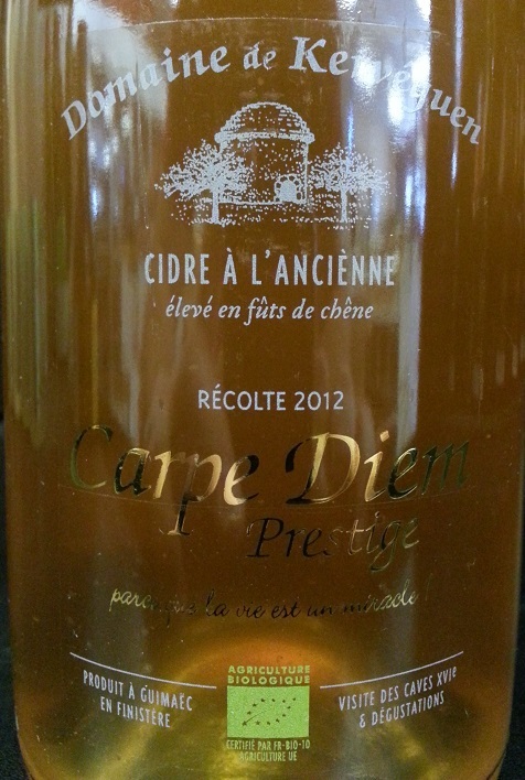 Kervéguen Cidre A L'Ancienne beer Label Full Size