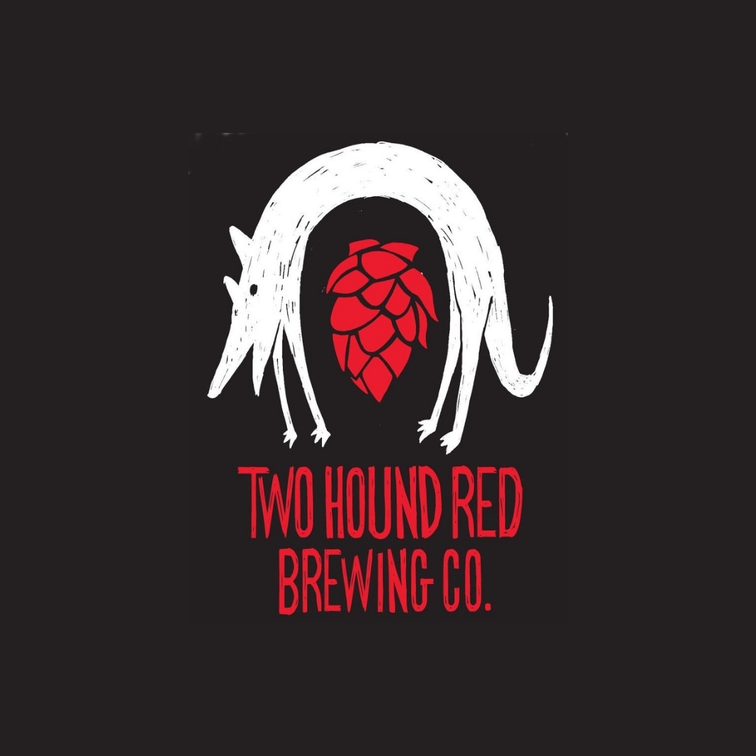 Two Hound Red Kegs In Congress beer Label Full Size