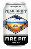 Peak Drift Fire Pit beer