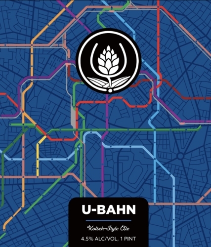 Source U Bahn beer Label Full Size