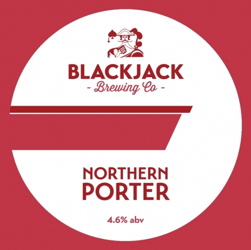 Blackjack Northern Porter beer Label Full Size