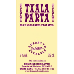 Bordatto Etxaldea Txala Parta 2010 beer Label Full Size